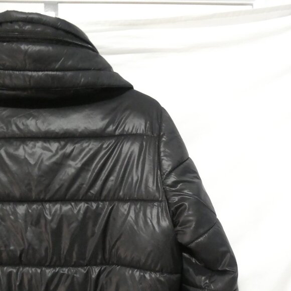 MUDO COLLECTION - Casual Look | size 39 | Black Puffer Jacket With High Collar - Picture 11 of 15